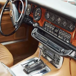 1-DIN Retro DAB+ Autoradio Zwart Bluetooth