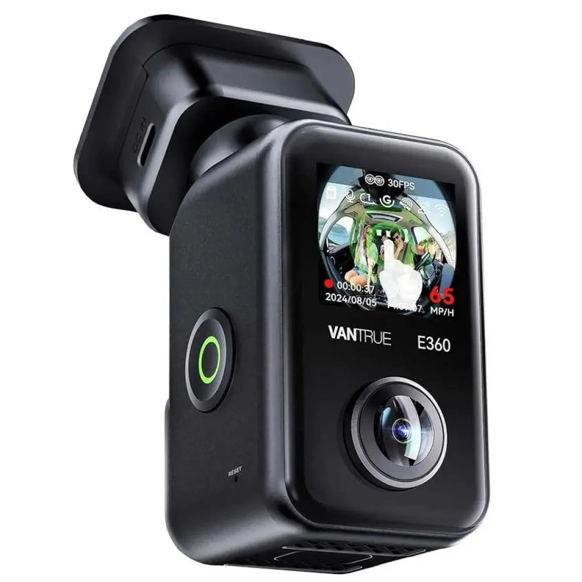 E360 Ace Cloud 5K 3CH Wifi GPS 360 graden dashcam