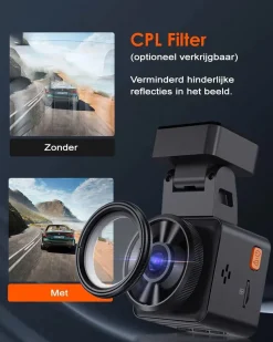 E1 Lite Full HD Wifi GPS dashcam