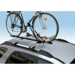 Enkele stalen fietsendrager zwart