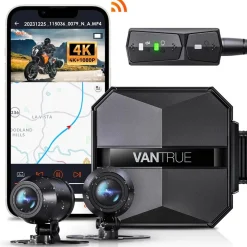 F1 4K Dual Wifi GPS Motor dashcam