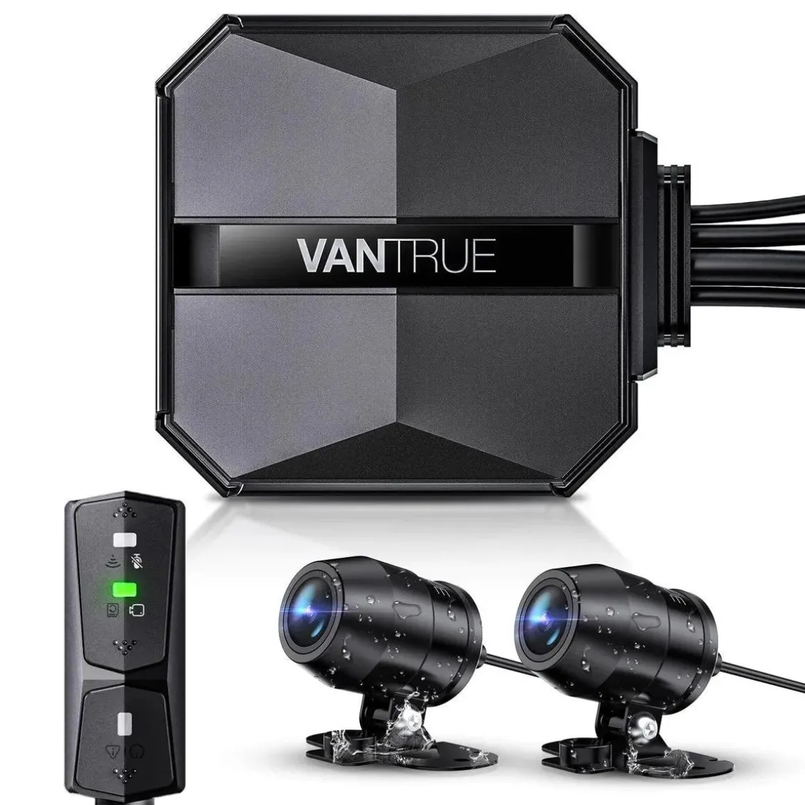 F1 4K Dual Wifi GPS Motor dashcam