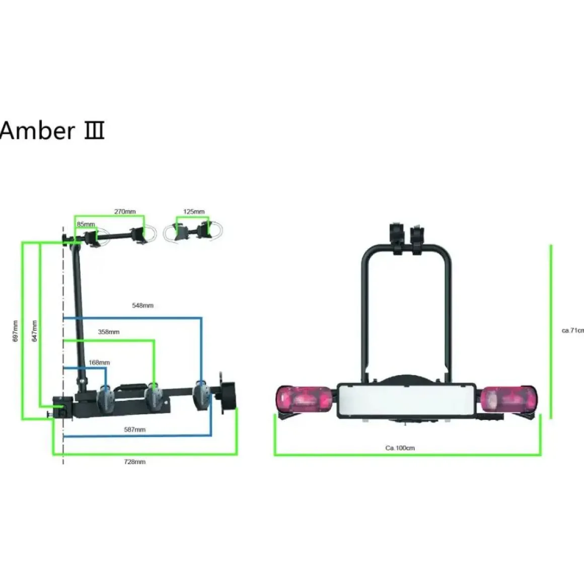 fietsendrager Amber III