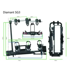 fietsendrager Diamant SG3