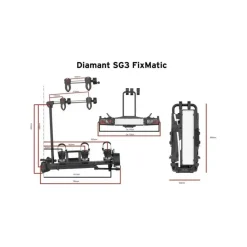 fietsendrager Diamant SG3 FixMatic