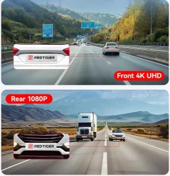 F7NP 4K Wifi GPS 2CH 128gb dashcam
