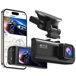 F7NP 4K Wifi GPS 2CH 128gb dashcam