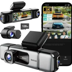 G980H 4CH 4K Wifi GPS 128gb 360 graden dashcam