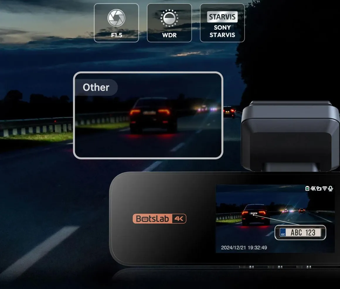 G980H Pro 2CH 4K Wifi GPS 2CH 64gb dashcam