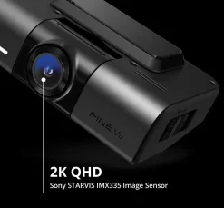 GX1000 2CH 2K Wifi GPS 32gb dashcam