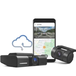GX1000 Cloud 2CH 2K Wifi GPS 32gb dashcam