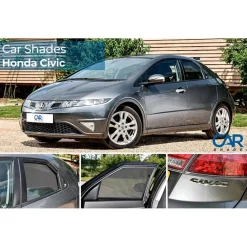 Honda Civic 5 deurs 2006-2012 - Zonneschermen