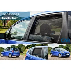 Honda Jazz III 2008-2015 - Zonneschermen achterportieren