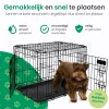 Hondenbench XL - Incl. Plaid - 2 Deuren