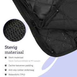 Hondendeken Auto Waterdicht -Hondenmand Achterbank