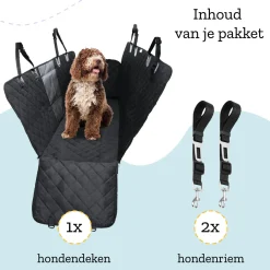 Hondendeken Auto Waterdicht -Hondenmand Achterbank