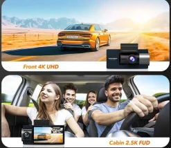 i17 3CH 4K Wifi GPS 64gb dashcam
