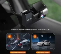 i17 3CH 4K Wifi GPS 64gb dashcam