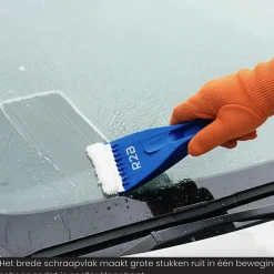 IJskrabber Auto met IJsbreker - Blauw