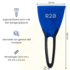 IJskrabber Auto met IJsbreker - Blauw