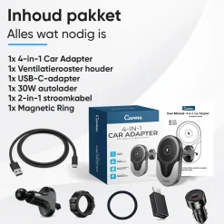 4-in-1 CarPlay & Android Auto Dongle