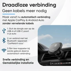 4-in-1 CarPlay & Android Auto Dongle Pro