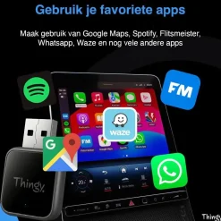 4-in-1 CarPlay & Android Auto Dongle