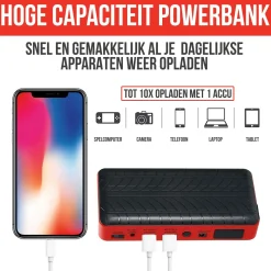 Jumpstarter voor Auto 4-in-1 - 1000A