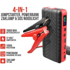Jumpstarter voor Auto 4-in-1 - 1000A