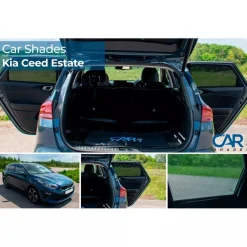 Kia Cee'd (CD) SW Wagon 2018 - Zonneschermen achterportieren