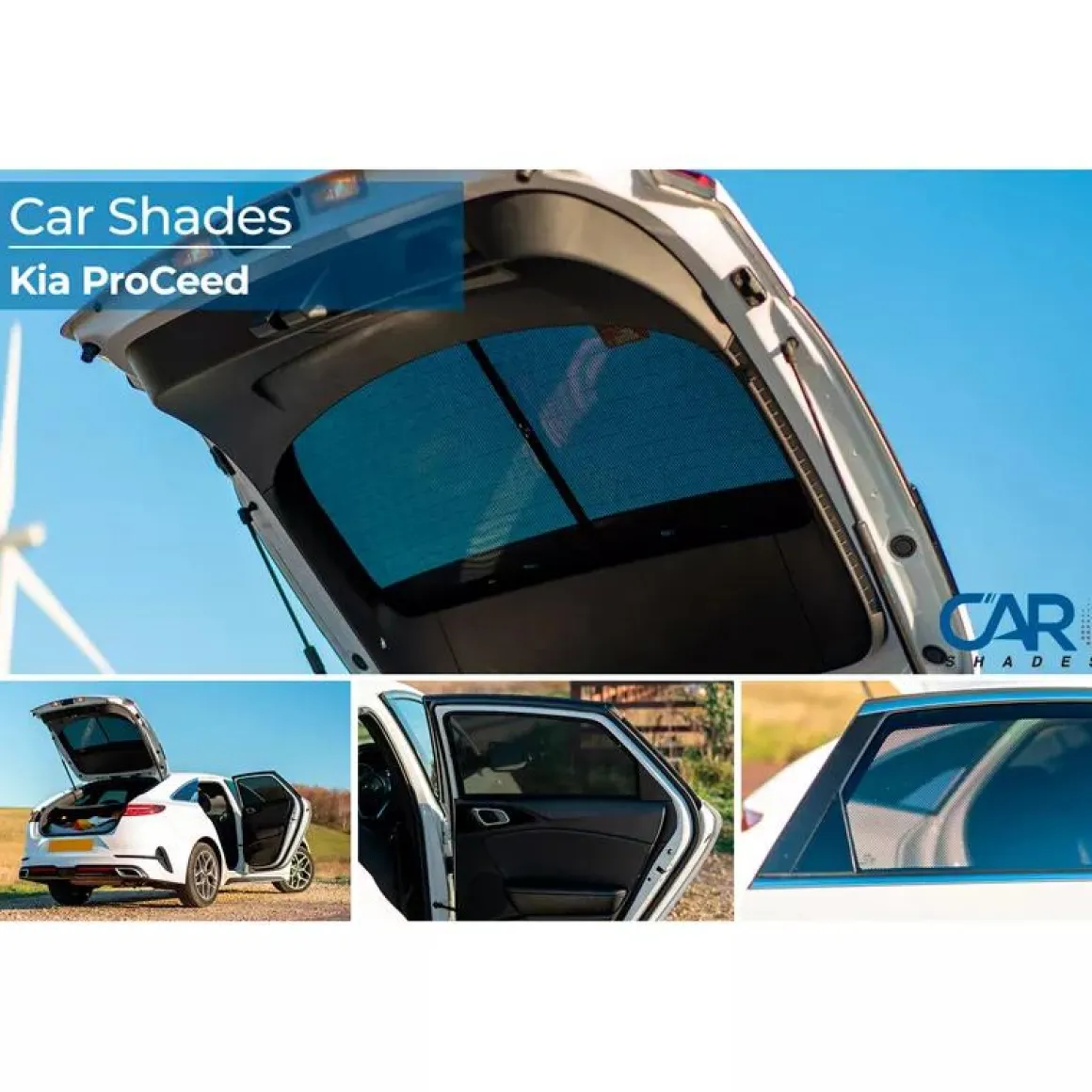 Kia ProCee'd (CD) Shooting Brake 2018 - Zonneschermen