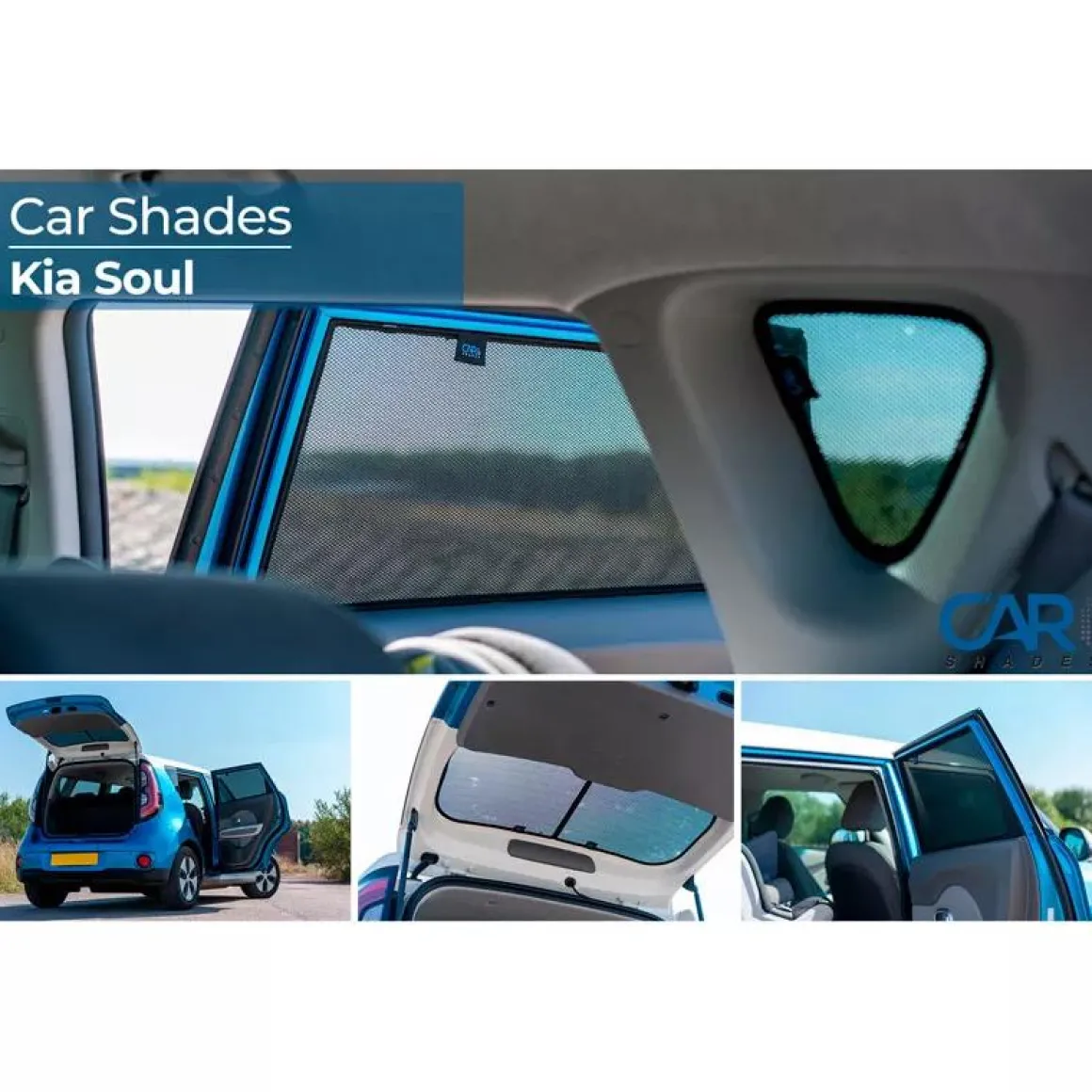 Kia Soul II 5 deurs 2014-2019 - Zonneschermen