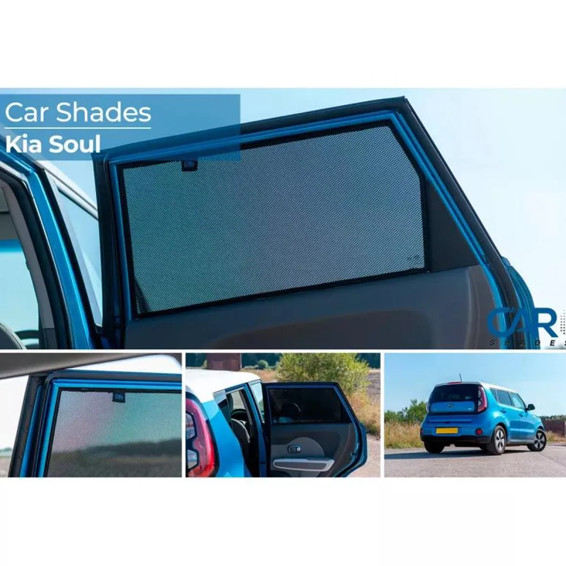 Kia Soul II 5 deurs 2014-2019 - Zonneschermen
