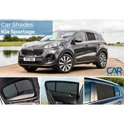Kia Sportage 5 deurs 2016-2018 - Zonneschermen