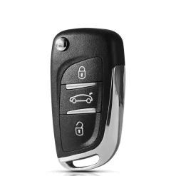 Klapsleutelbehuizing geschikt voor Citroen/Peugeot