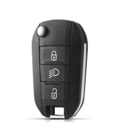 Klapsleutelbehuizing geschikt voor Peugeot/Citroen