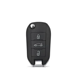 Klapsleutelbehuizing geschikt voor Citroen/Peugeot