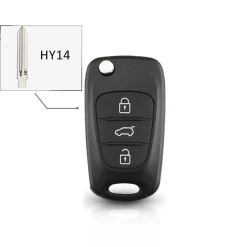 Klapsleutelbehuizing geschikt voor Hyundai en Kia