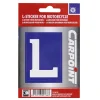 L-sticker voor lesmotor 5x7 cm