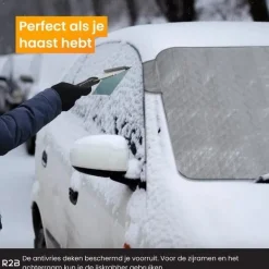 Luxe IJskrabber auto & Anti-Vries Deken