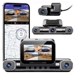 M660 4CH 128gb 2K Wifi GPS 360 graden dashcam