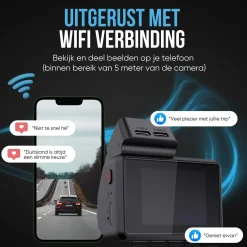 M68 4K 2CH Wifi GPS 32gb dashcam