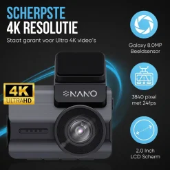 M68 4K 2CH Wifi GPS 32gb dashcam