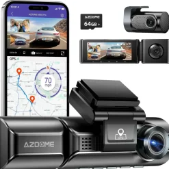 M550 Pro 3CH 4K Wifi GPS 64gb dashcam