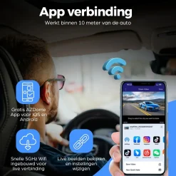 M770 Pro 1CH 4K Wifi GPS 64gb dashcam