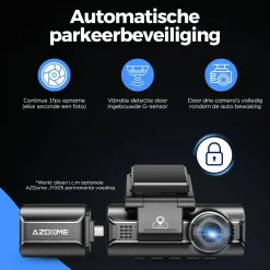 M770 Pro 2CH 4K Wifi GPS 64gb dashcam