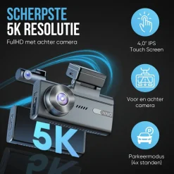 M93 Pro 5K Touch Wifi GPS 64gb dashcam