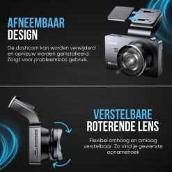 M63 Pro True 4K 64gb Wifi GPS dashcam