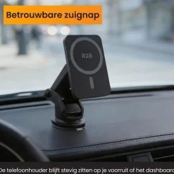 MagSafe Autohouder met Draadloos Opladen