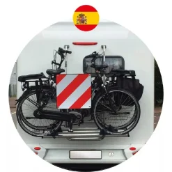 Markeringsbord Italië en Spanje